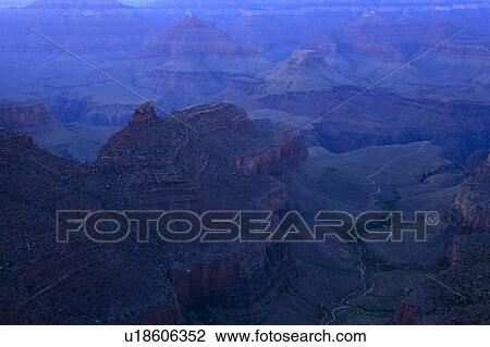 Grand Canyon, detail with trail View Large Photo Image Stock Image - Grand Canyon, detail with trail. Fotosearch