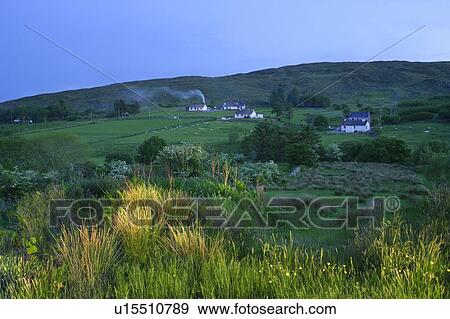 Stock Photo - Hillside houses. Fotosearch