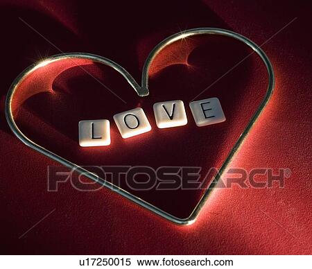 Love spelled inside heart View Large Photo Image Stock Photography - Love spelled inside heart. Fotosearch