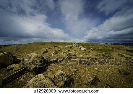 Stock Photo - Rocky hilltop. Fotosearch