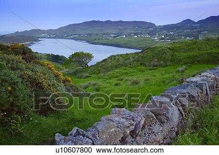 Scenic view of a village in Northern Ireland View Large Photo Image Stock Image - Scenic view of a village in Northern Ireland. Fotosearch