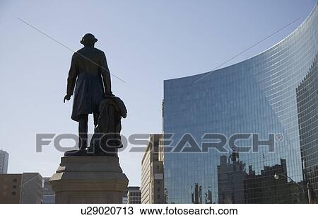 Statue & Building View Large Photo Image Stock Image - Statue & Building. Fotosearch