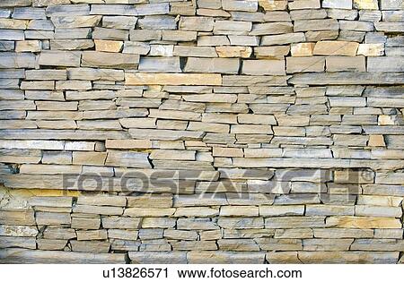 Stock Image - Stone wall. Fotosearch