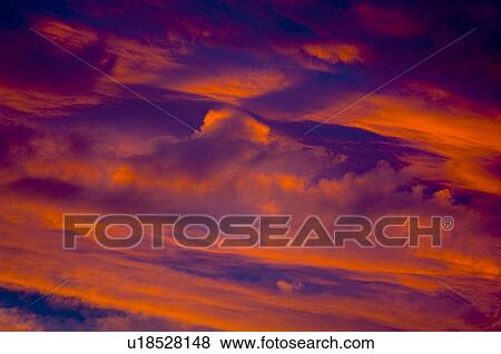Sunset cloud detail View Large Photo Image Stock Photo - Sunset cloud detail. Fotosearch