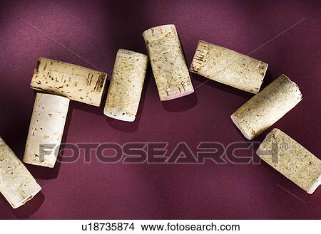 Picture - Wine bottle corks. Fotosearch