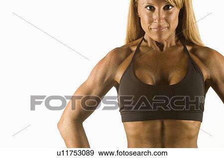 Woman in good shape View Large Photo Image Stock Photo - Woman in good shape. Fotosearch