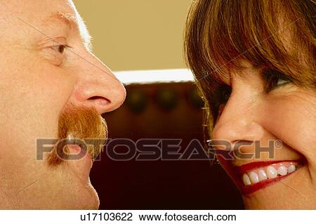 Adult couple smiling View Large Photo Image Stock Image - Adult couple smiling. Fotosearch