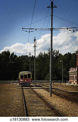 Stock Image - Electric trolley. Fotosearch
