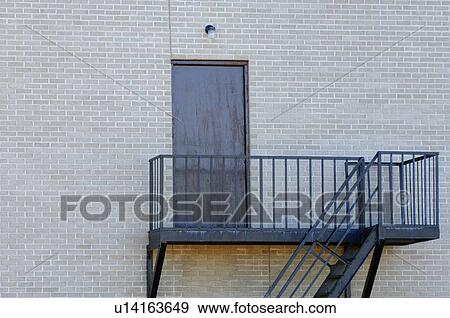 Exterior of brick building View Large Photo Image Stock Photo - Exterior of brick building. Fotosearch