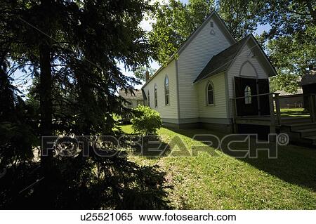 Stock Photography - Old-fashioned chapel. Fotosearch