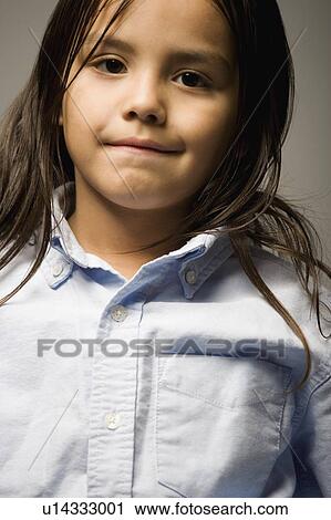 Portrait of a girl View Large Photo Image Stock Image - Portrait of a girl. Fotosearch