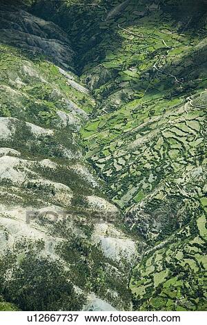 Stock Photo - Aerial view of the Amazon rainforest in Peru. Fotosearch