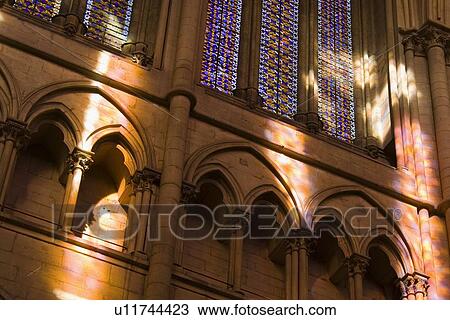 Stock Image - Church interior. Fotosearch