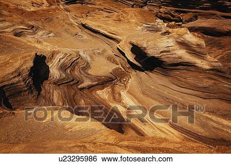 Stock Photograph - Eroded rock. Fotosearch
