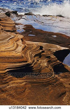 Eroded shoreline View Large Photo Image Stock Image - Eroded shoreline. Fotosearch