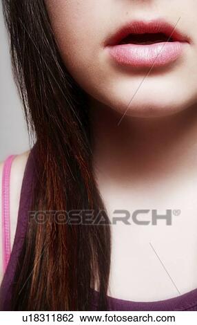 Female lips View Large Photo Image Stock Image - Female lips. Fotosearch