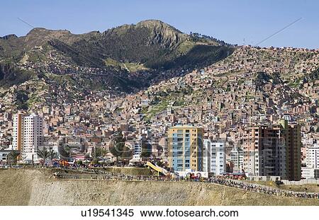 La Paz, Bolivia View Large Photo Image Stock Photography - La Paz, Bolivia. Fotosearch