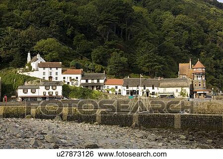Lynmouth in England View Large Photo Image Stock Photograph - Lynmouth in England. Fotosearch