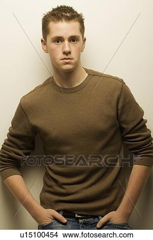 Picture - Male portrait. Fotosearch