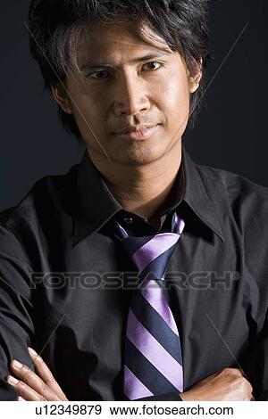 Stock Photo - Male portrait. Fotosearch