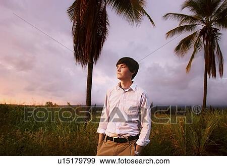 Man in Hawaii View Large Photo Image Stock Photo - Man in Hawaii. Fotosearch