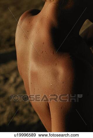 Stock Photo - Man's back. Fotosearch
