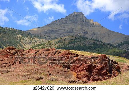 Stock Photograph - Mountain scene. Fotosearch