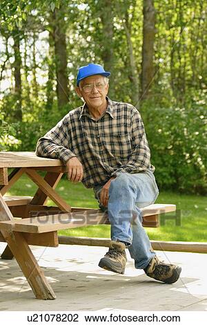 Stock Image - Portrait of a man. Fotosearch