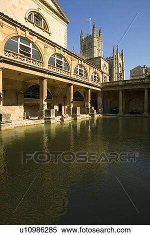 Roman Bath in England View Large Photo Image Stock Photography - Roman Bath in England. Fotosearch