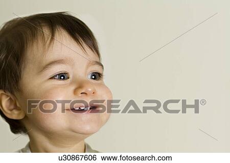 Stock Photograph - Boy smiling. Fotosearch