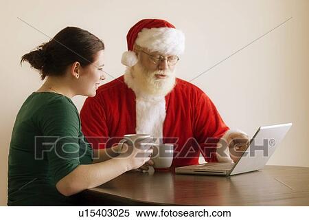 Cyber santa View Large Photo Image Stock Photography - Cyber santa. Fotosearch