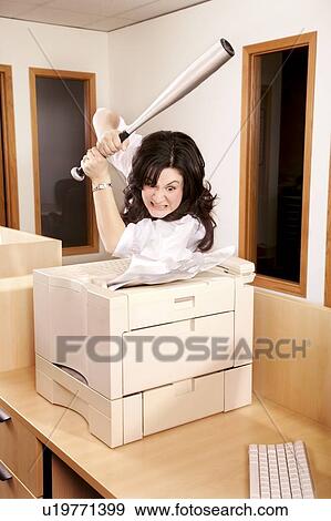 Stock Photo - Frustrated woman. Fotosearch