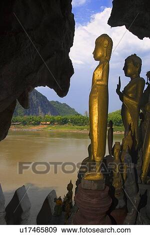 Pak Ou Caves in Laos View Large Photo Image Stock Photo - Pak Ou Caves in Laos. Fotosearch