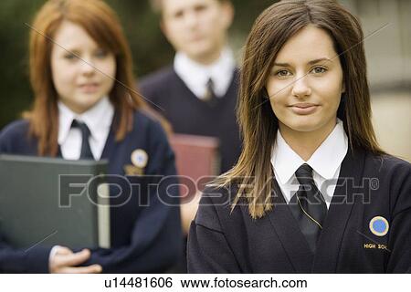 Stock Photograph - Portrait of a student. Fotosearch