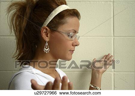 Stock Photograph - Prayerful Attitude. Fotosearch