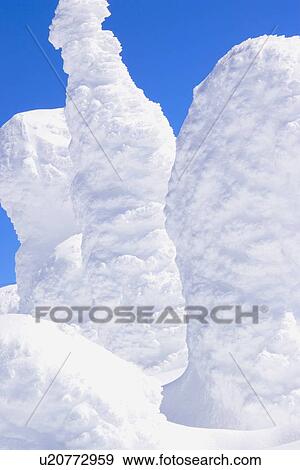 Snow ghosts View Large Photo Image Stock Photo - Snow ghosts. Fotosearch
