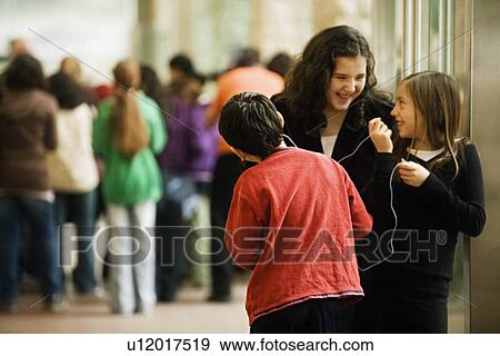 Students playing around View Large Photo Image Stock Photo - Students playing around. Fotosearch