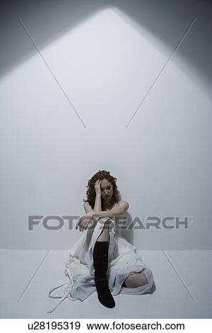 Sad bride View Large Photo Image Stock Photo - Sad bride. Fotosearch