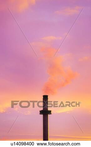 Stock Image - Smokestack. Fotosearch