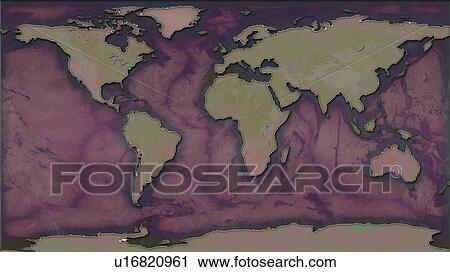World Map Illustration View Large Photo Image Stock Image - World Map Illustration. Fotosearch