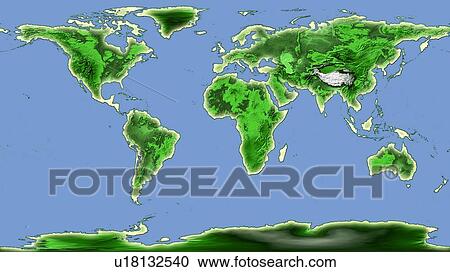 World Map Illustration View Large Photo Image Stock Image - World Map Illustration. Fotosearch
