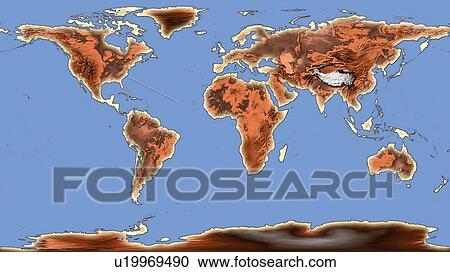 World Map Illustration View Large Photo Image Stock Image - World Map Illustration. Fotosearch