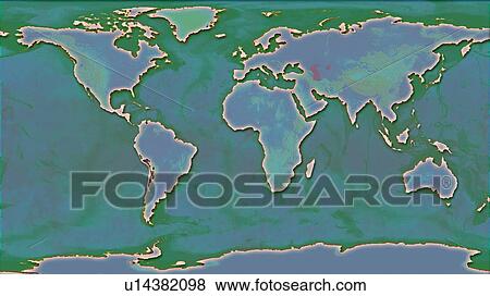 World Map Illustration View Large Photo Image Stock Photo - World Map Illustration. Fotosearch