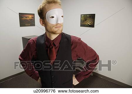A masked man View Large Photo Image Stock Photograph - A masked man. Fotosearch