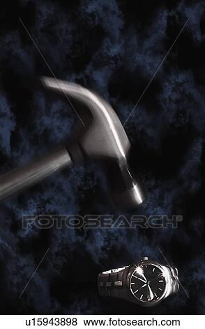Stock Photo - An attempt to stop time. Fotosearch