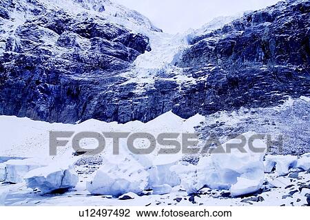 Avalanche on a mountain View Large Photo Image Stock Image - Avalanche on a mountain. Fotosearch