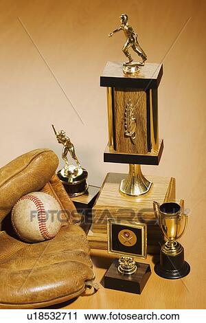 Stock Image - Baseball awards . Fotosearch