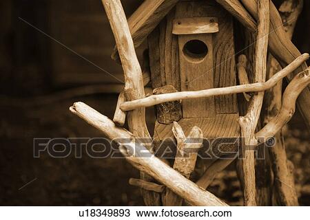 Birdhouse View Large Photo Image Stock Image - Birdhouse. Fotosearch