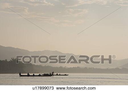 Stock Image - Boats on water. Fotosearch