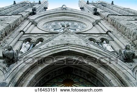 Stock Image - Cathedral arch. Fotosearch